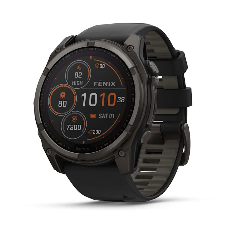 Garmin fenix 8 1,4" Smartwatch Titan 32 GB WLAN GPS Schwarz