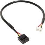 INTER-TECH DMG-36 5400Mbps WLAN Wifi 6E / BT 5.2 5400Mbps 2.4GHz / 5GHz Triband / Bluetooth 5.2 (88888165)