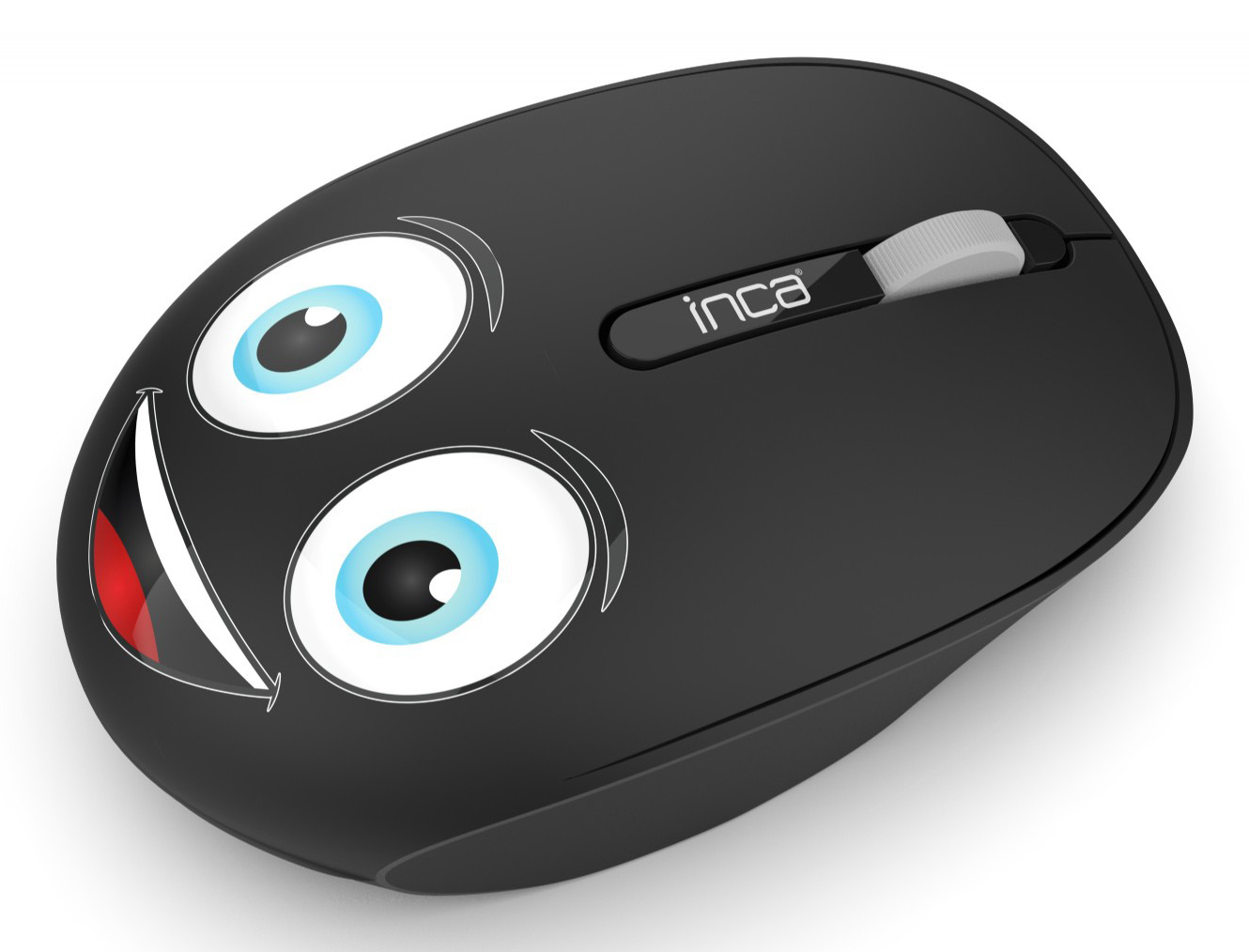 INCA WEENY IWM-245RS Kabellose Maus 1200 DPI 3 Tasten RF Wireless Schwarz