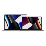 Apple 40,60cm (16")  MacBook Pro: M1 Pro chip with 10core CPU and 16core GPU, 1TB SSD - Silver (MK1F3D/A)