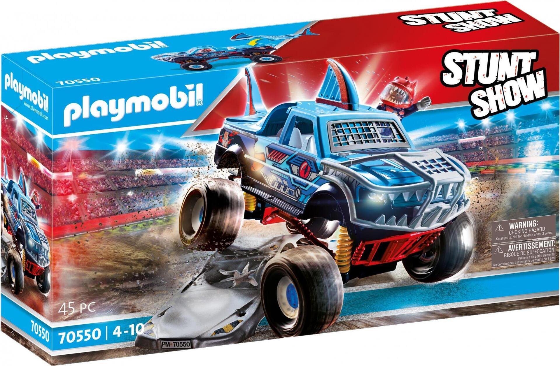 Playmobil Stuntshow Monster Truck Shark - Monstertruck - Indoor - 4 Jahr(e) - Kunststoff - Mehrfarben (70550)