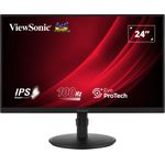ViewSonic VA2408-HDJ Monitor 60,45 cm (23,8 Zoll) Full-HD Monitor, IPS, 250cd/m², VGA, HDMI, DisplayPort, Audio Out (VA2408-HDJ)