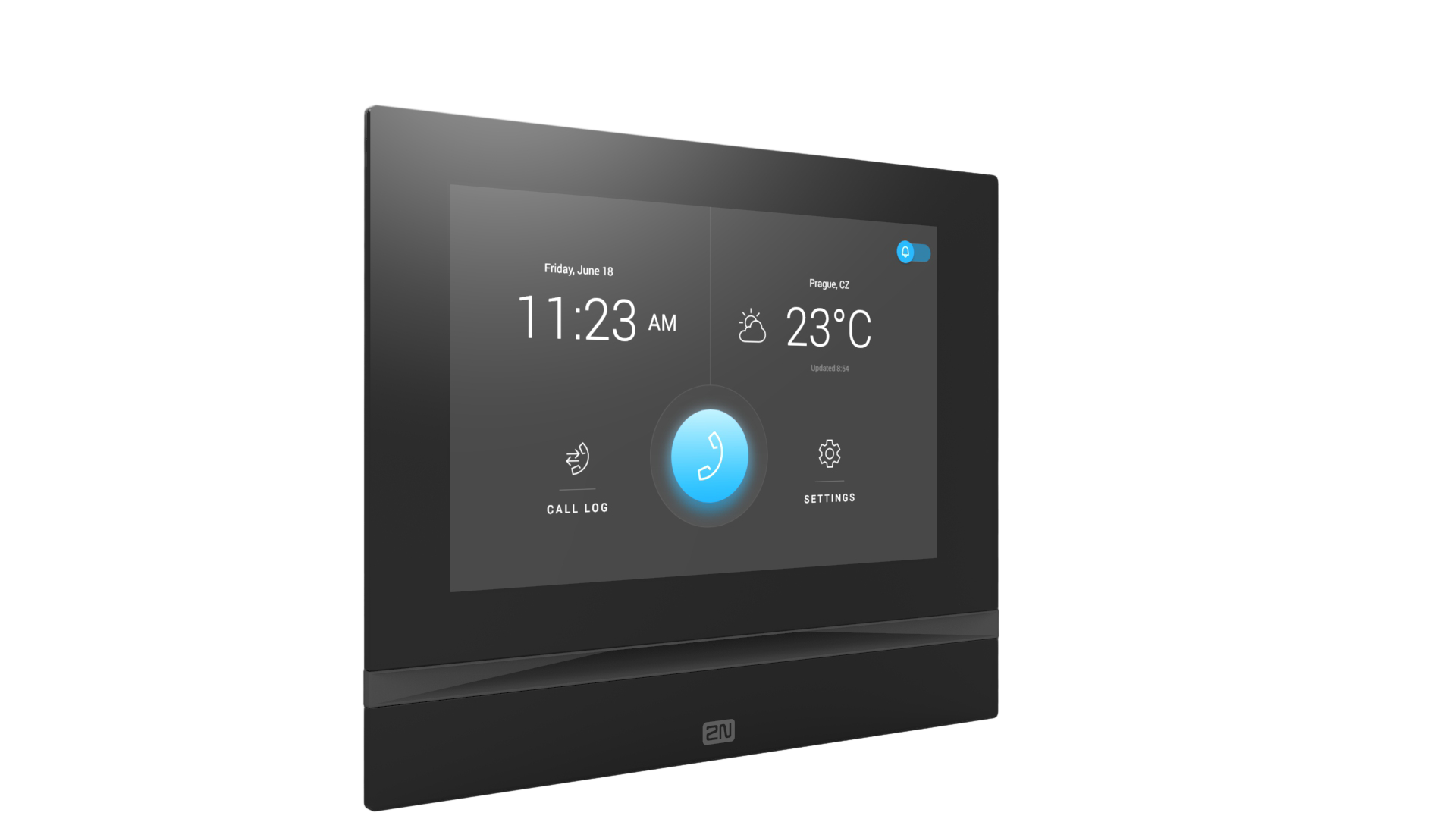 2N Indoor View 7" HD-Touchdisplay Schwarz