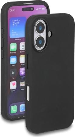 Delock Schutzhülle für iPhone 17 aus Soft-Touch Silikon schwarz (81619)