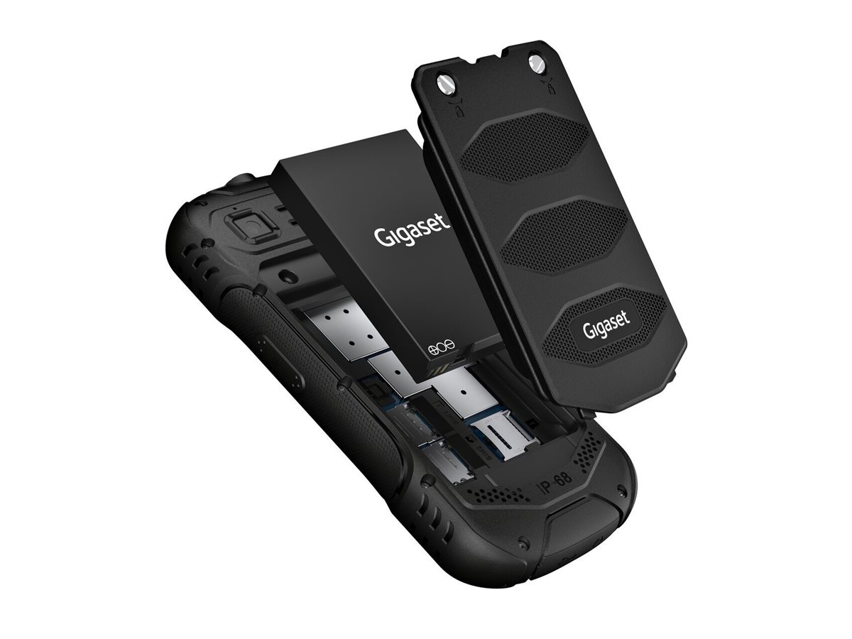 Gigaset GLX8 Active Duo Mobiltelefon 2.4" Dual-SIM IP68 Schwarz