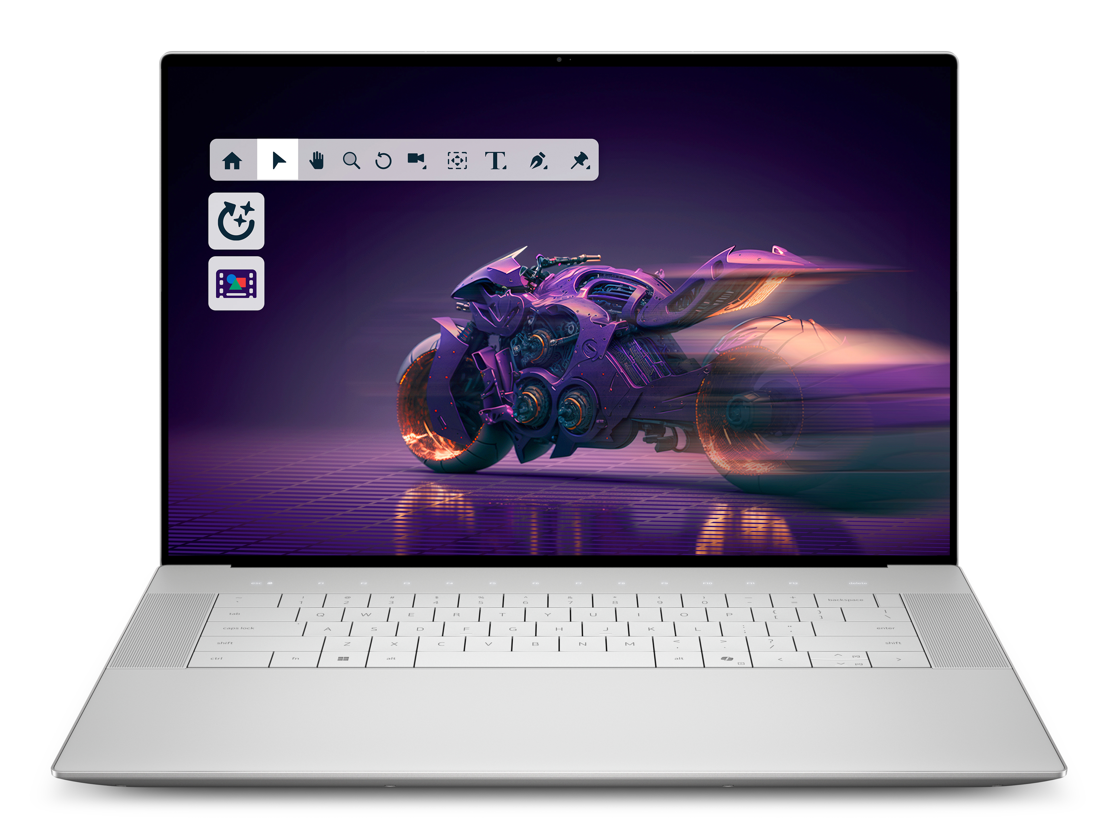 Dell 16 Premium DA16250 16.3" Intel Core Ultra 7 255H 32 GB RAM 1 TB SSD NVIDIA GeForce RTX 5060 Platin