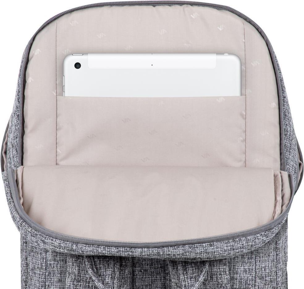 Rivacase Anvik 7962 Notebook-Rucksack 15,6" Schwarz, Grau