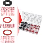KS TOOLS Sortiment Dichtringe-Sanitär, 141-tlg. (970.0190)