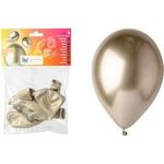 PAPSTAR Luftballons "Shiny Prosecco", groß, champagner Durchmesser: 330 mm, Umfang: 1.000 mm, geeignet für - 1 Stück (89445)