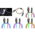 Ansmann USB-A / USB-C Kabel mit LED Beleuchtung 100cm 1700-0158 (1700-0158)