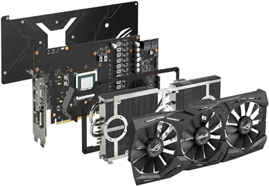 ROG-STRIX-RXVEGA64-O8G-GAMING - 8.192 MB (90YV0B00-M0NM00)