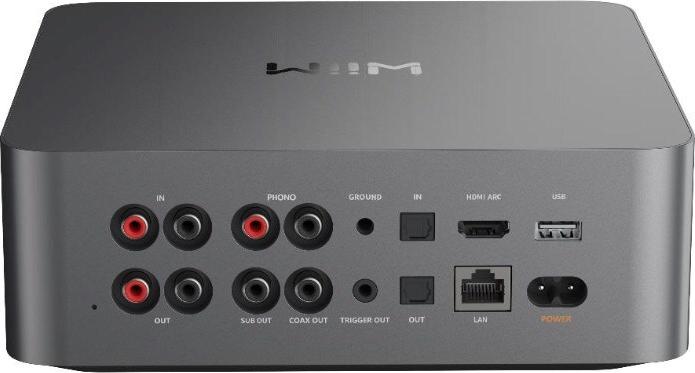 WiiM Ultra High-Res Netzwerk-Audioplayer & Vorverstärker HDMI ARC Phono MM Space Grey