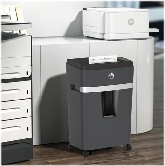 HP Pro Shredder 18CC Aktenvernichter Querschnitt 18 Blätter P-4 Schwarz