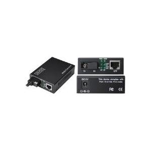 Assmann Digitus Media Converter. Singlemode. BiDi. WDM Gigabit Ethernet. Tx1310nm / Rx1550nm SC connector. Up to 20km (DN-82122)