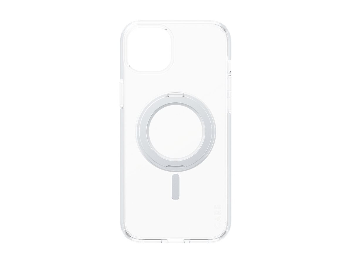 PanzerGlass CARE by PanzerGlass Schutzhülle mit Kickstand und MagSafe für iPhone 15 Pro Max 6,7" Durchsichtig, Silber