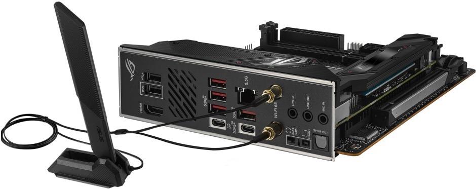 ASUS ROG Strix B650E-I Gaming WiFi Mainboard Mini-ITX AMD B650 AM5 DDR5 Schwarz