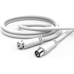 Hama 00179255 Koaxialkabel 3 m F-Typ Koaxial Weiß (00179255)