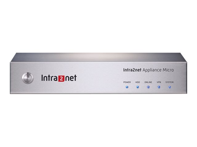 Intra2net Appliance Micro Sicherheitsgerät 1GbE 1U Desktop Grau