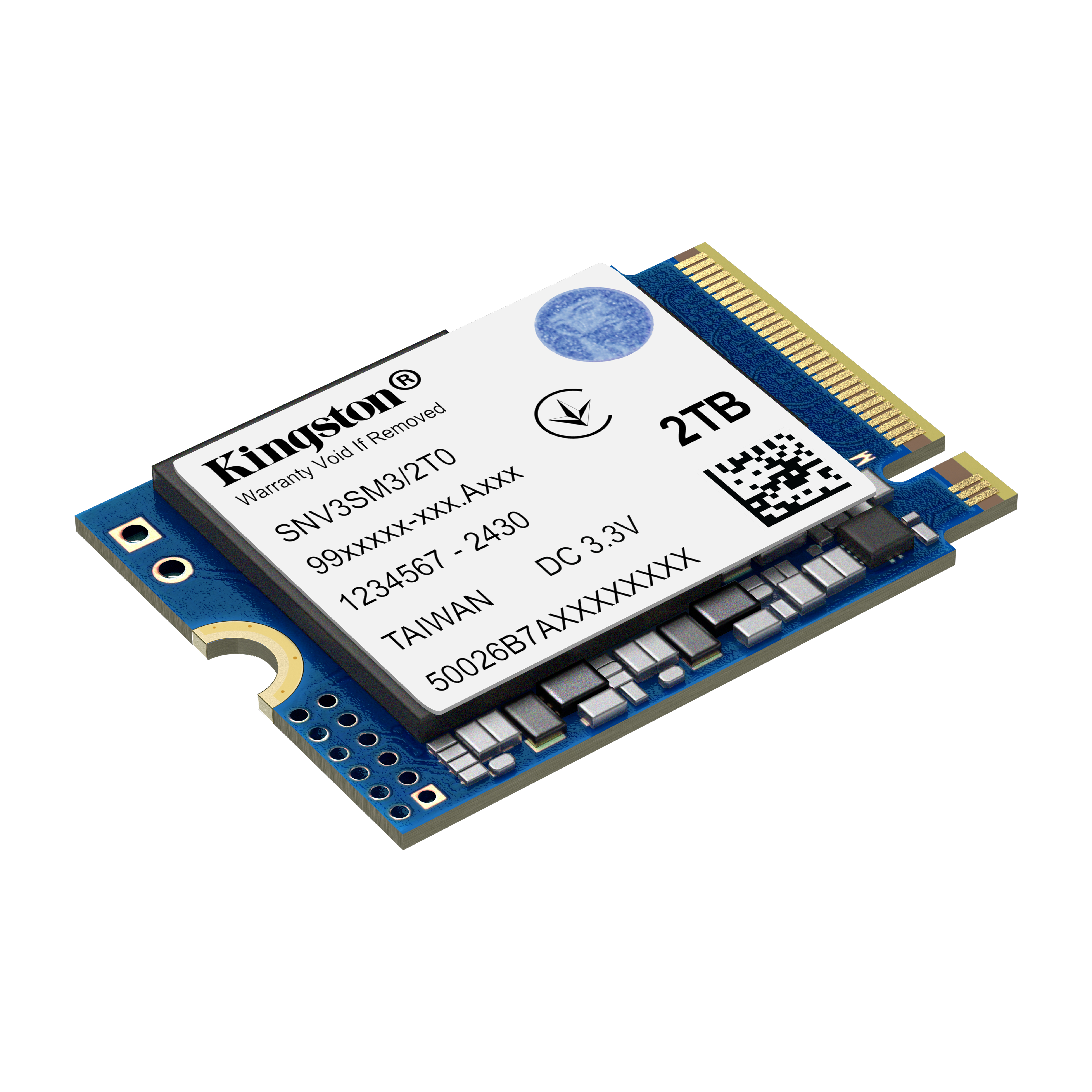Kingston NV3 SSD 2 TB M.2 2230 PCIe 4.0 x4 NVMe