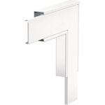 OBO PLM FA 0410 RW Flachwinkelm.Brandschutzgewebe 350x350x40 7218064 (7218064)