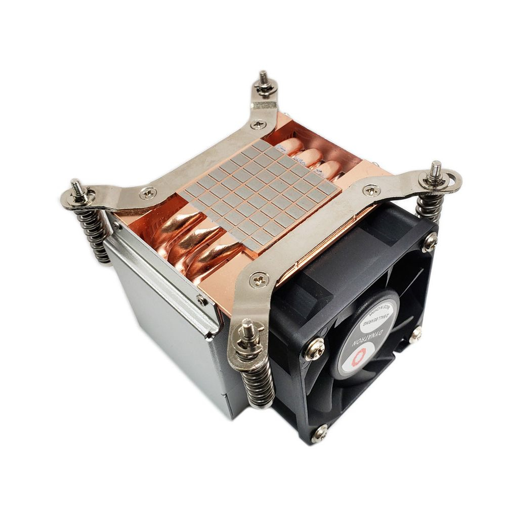 Inter-Tech Q-5 Prozessor-Luftkühler LGA 1700 Schwarz, Silber