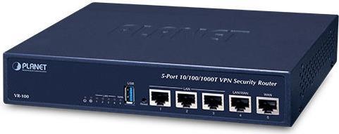 PLANET VR-100 Kabelrouter Gigabit Ethernet Blau (VR-100)