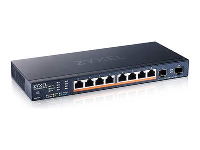 ZyXEL XMG1915 Series XMG1915-10EP Managed Switch 10 Ports 2.5 Gigabit PoE++ Blau, Grau