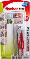 Fischer DuoPower 8 x 65 S A2 K NV Dübelset 65 mm 543796 1 Set (543796)