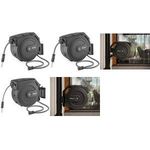 Bradas Automatik-Schlauchaufroller-Set WHITE LINE 1/2", 20 m Kunststoffgehäuse zur Wandmontage, bis 180 Grad schwenkbar, - 1 Stück (WL-W7B20)