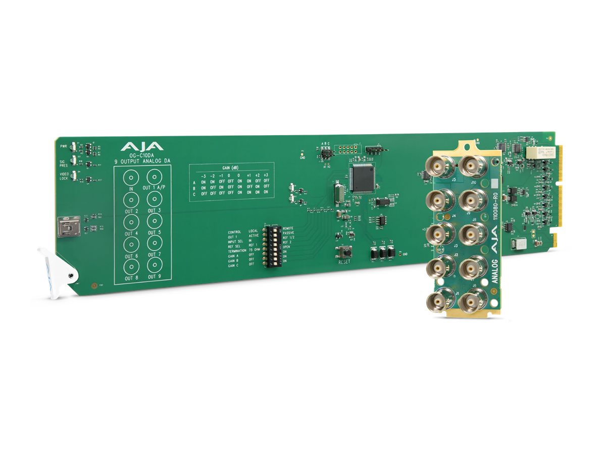 AJA openGear OG-C10DA Verteilerverstärker Steckkarte