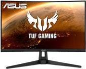 ASUS TUF Gaming VG27VH1B - LED-Monitor - gebogen - 68.6 cm (27) - 1920 x 1080 Full HD (1080p) - VA - 250 cd/m² - 3000:1 - 1 ms - HDMI, VGA - Lautsprecher