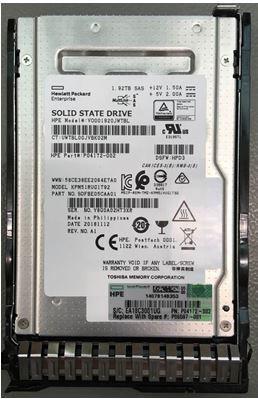 HPE SSD 1.92TB SFF SAS RI DS SC (P06597-001)