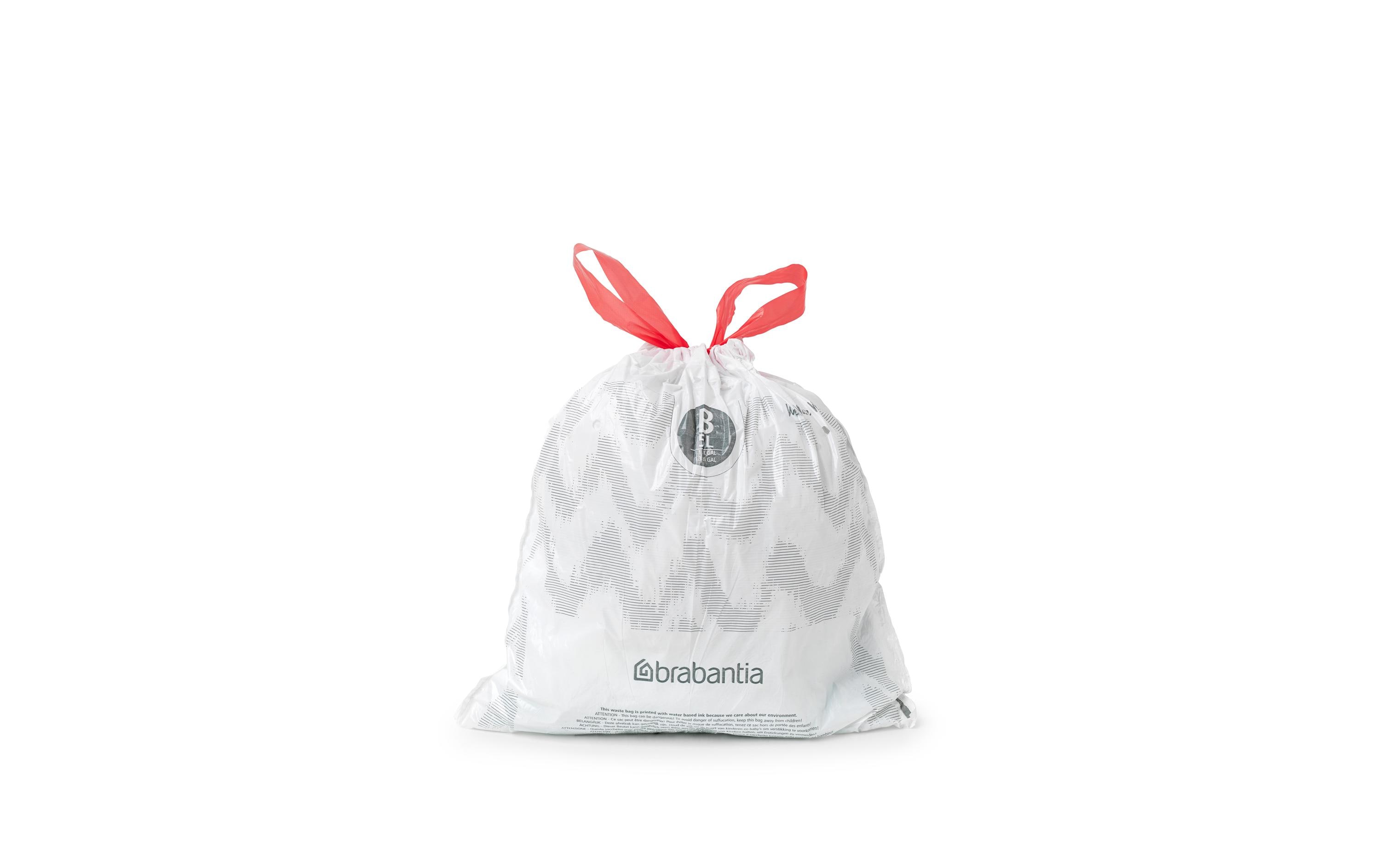 Brabantia Size B Mülleimerbeutel 5 l 20 Stück Weiß