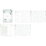 Häfft® Verlag Schülerkalender Mint Blattgold August 2026 - Juli 2027 weiß, 1 St. (11133-8)