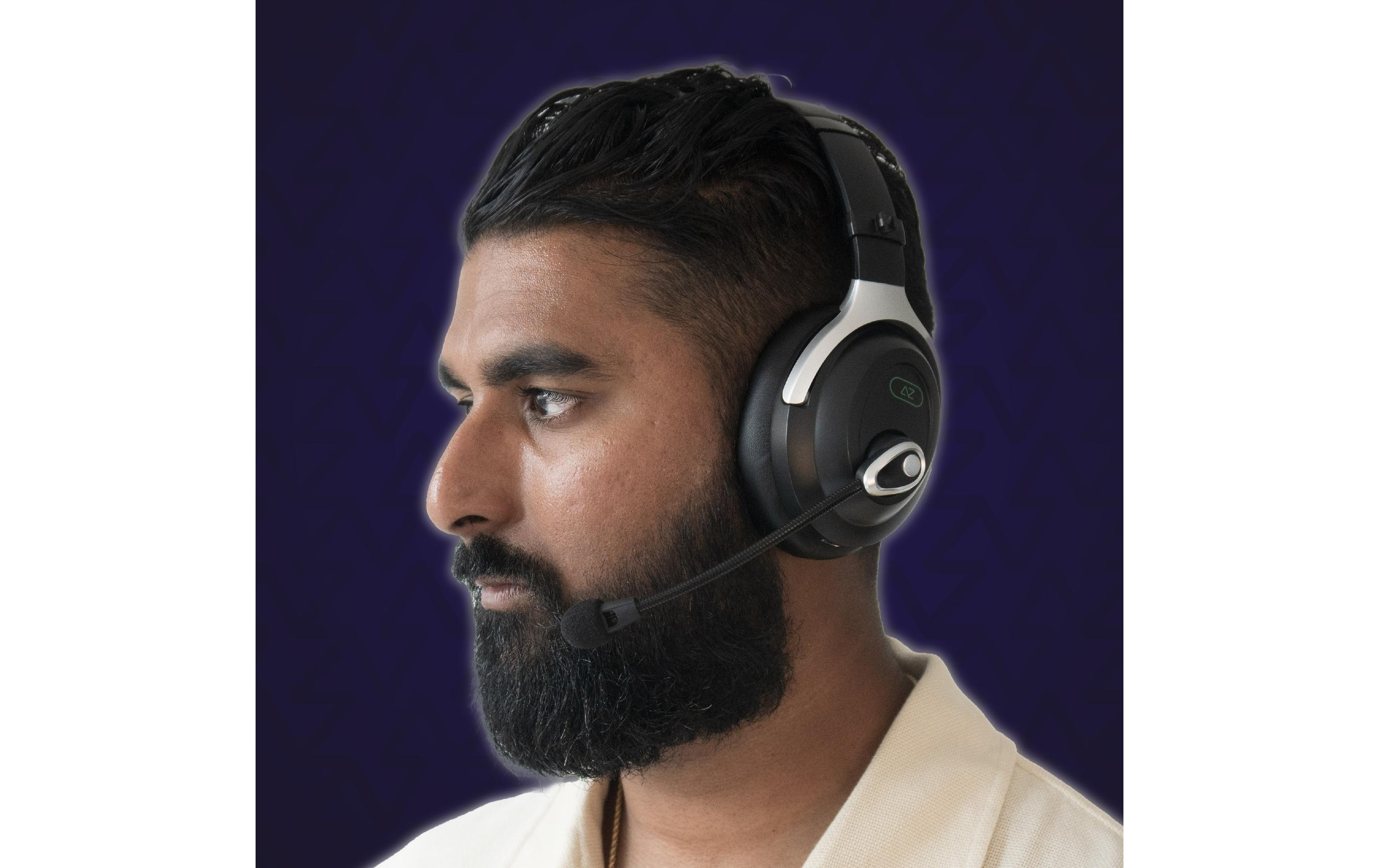 AceZone A-Spire Gaming-Headset Schwarz