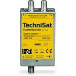 TechniSat TechniRouter Mini 2/1x2 - Multiswitch Satelliten-/terrestrisches Signal