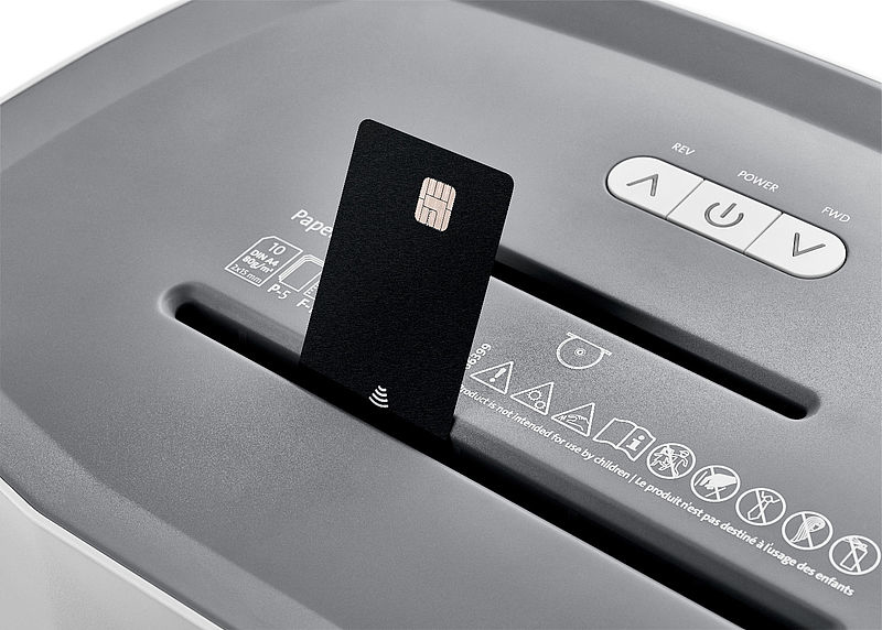 Dahle PaperSAFE 420 Aktenvernichter Partikelschnitt 2 x 15 mm Schwarz, Grau