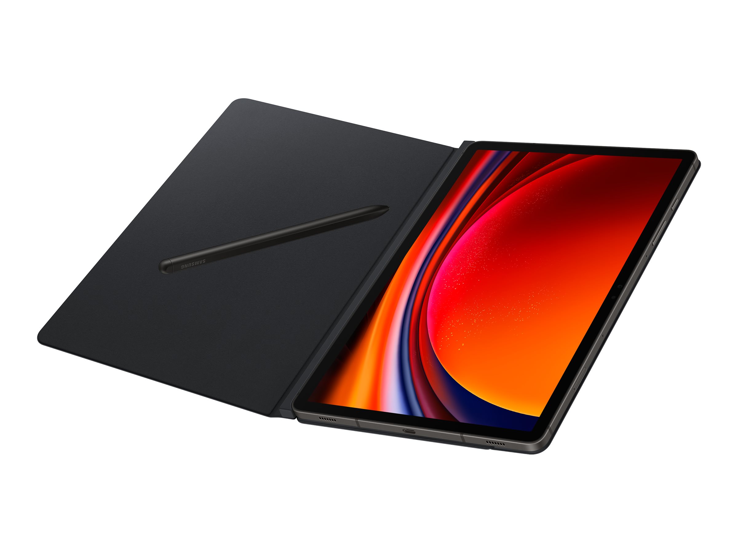Samsung EF-BX710 Smart Book Cover für Galaxy Tab S9 11" Schwarz