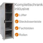 IT-BUDGET 19"-Netzwerkschrank SRK (90ITB19SRK3866GG)