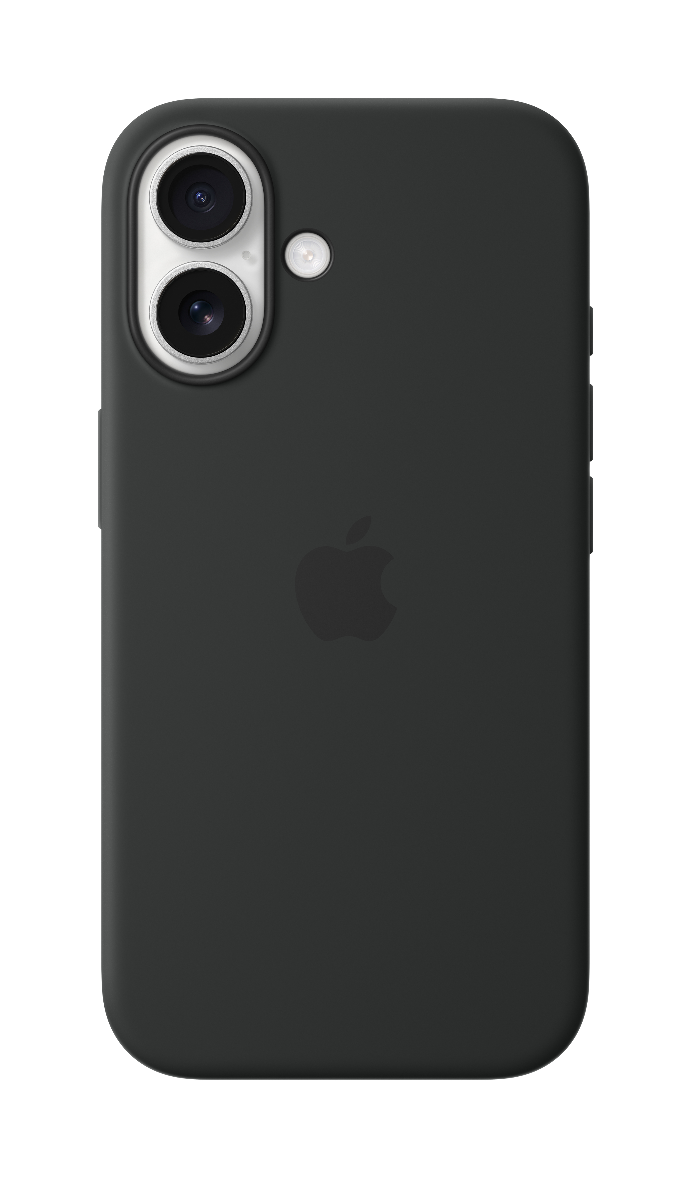 Apple iPhone 16 Silikon Case mit MagSafe 6,1" Schwarz