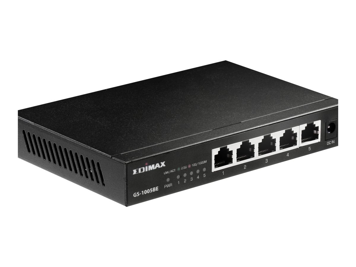 Edimax GS-1005BE Netzwerk-Switch Unmanaged 5 x 2.5G Schwarz