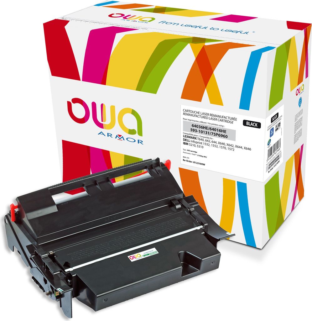 Armor Schwarz kompatibel (K12218OW)