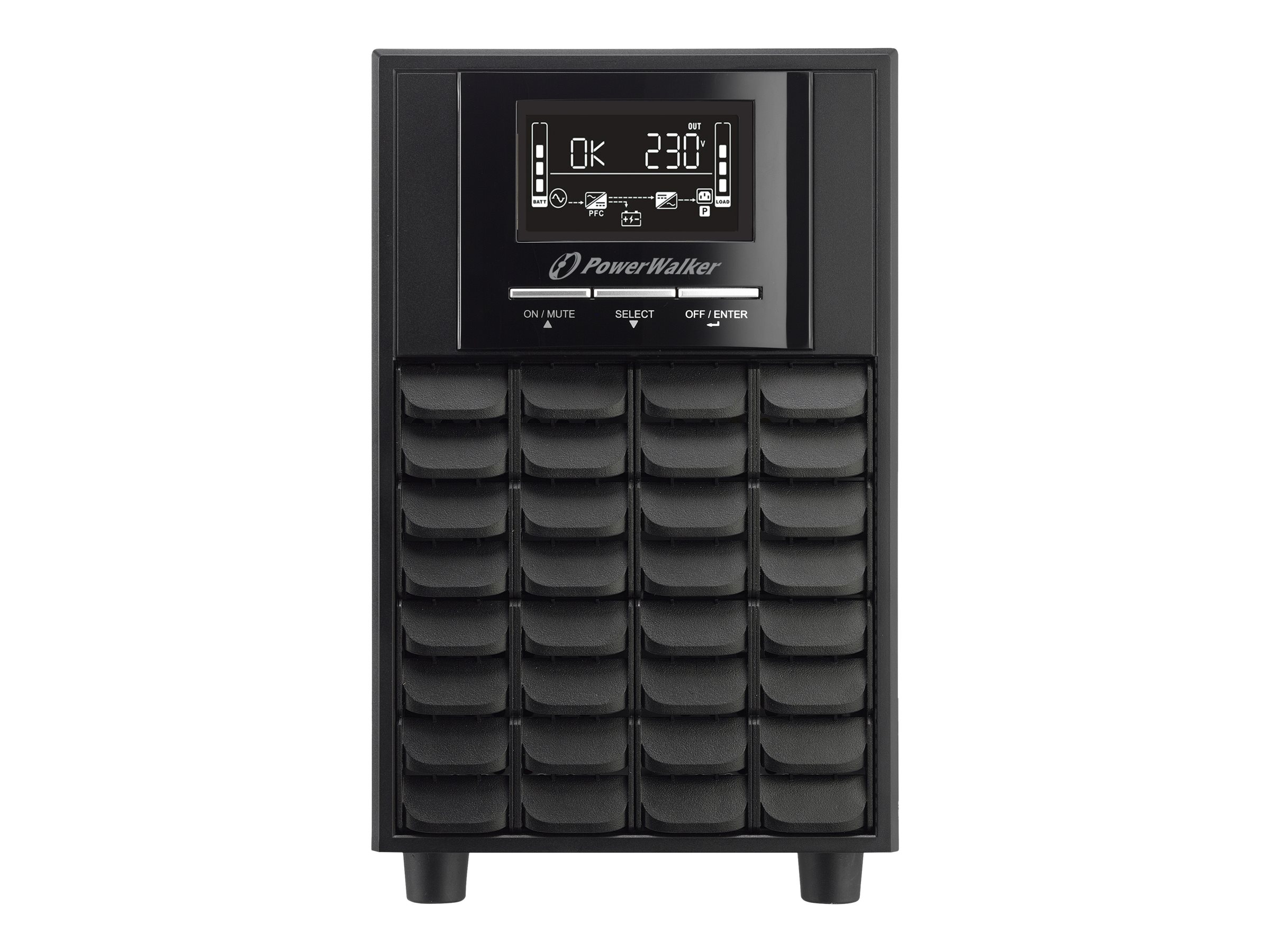 PowerWalker VI 3000 CW Line-Interactive USV 3000 VA 2100 W Schwarz