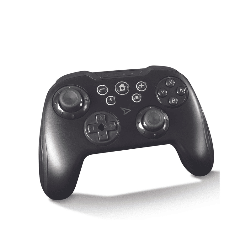Steelplay Wireless Controller für Nintendo Switch, kabellos, Schwarz/Blau/Rot