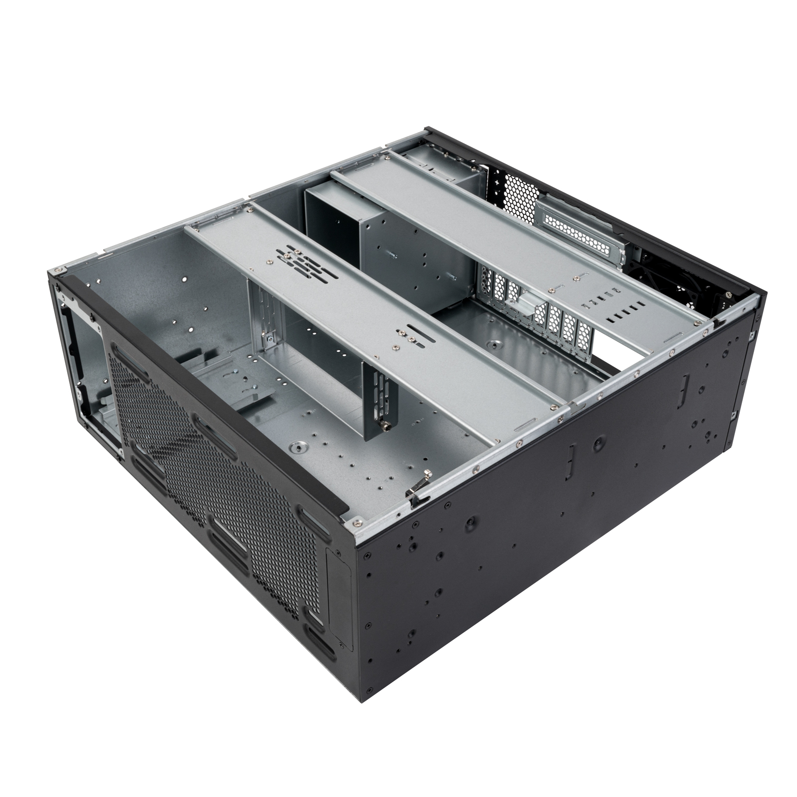 SilverStone RM47-502-I Rack Server-Gehäuse Schwarz
