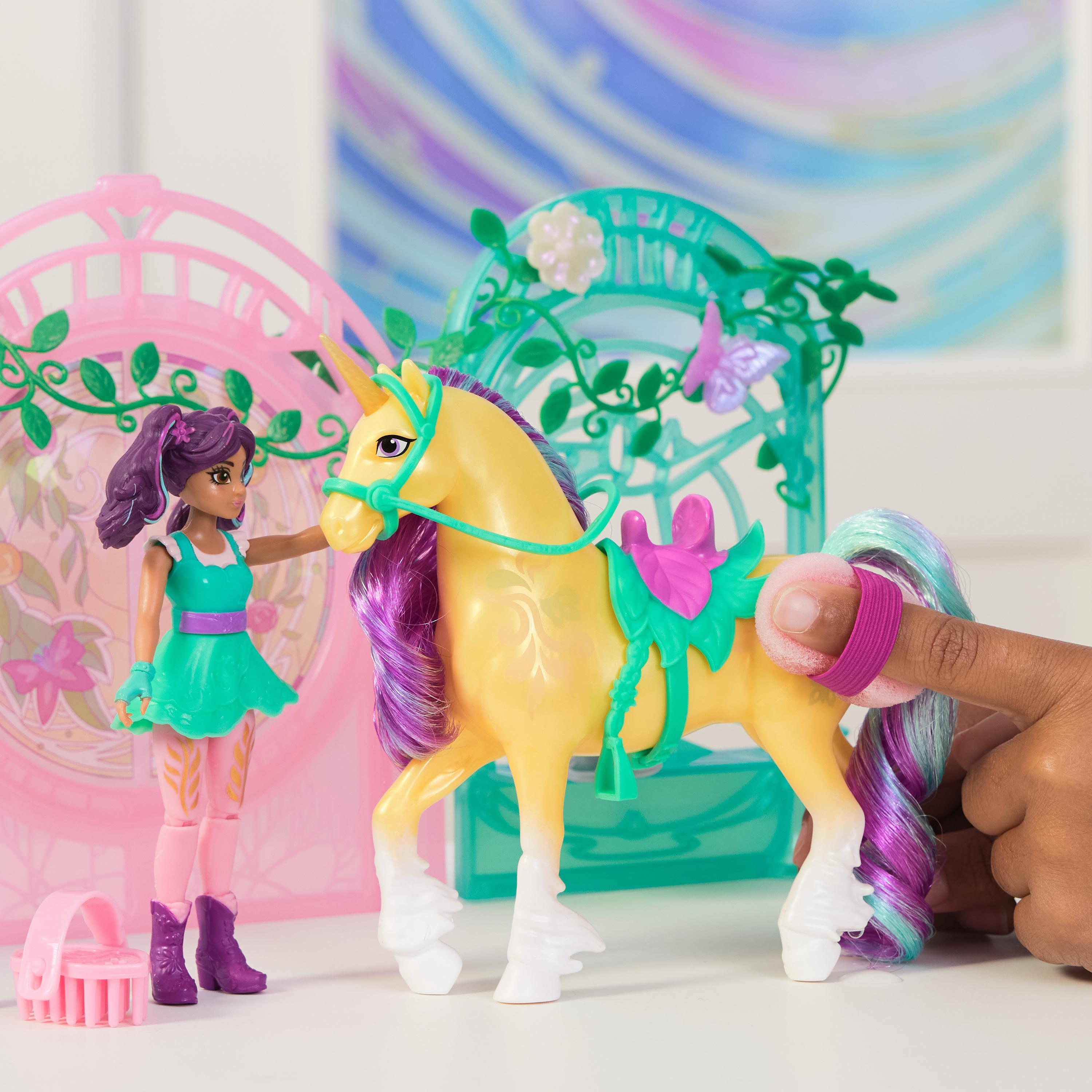 Spin Master Unicorn Academy Ava & Leaf Stall Spielset