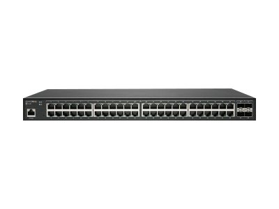 SonicWall Switch SWS14-48 52 Ports Managed Switch Schwarz