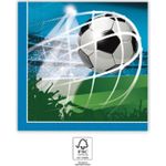 Procos Fußballparty zweilagige Papierservietten (93747)