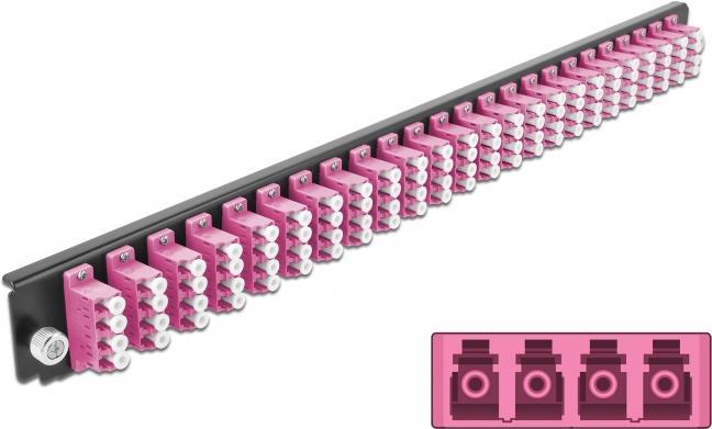 Delock Rack-Montageblech für Glasfaser-Spleißbox (43373)