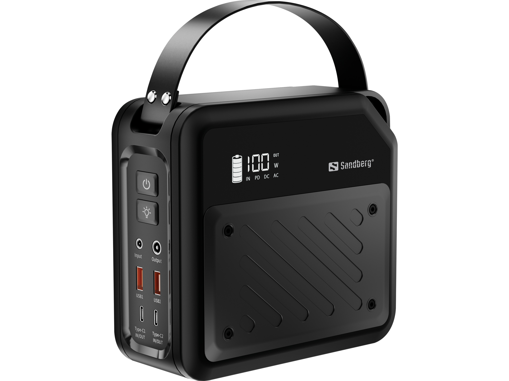 Sandberg Active 72000 Tragbare Powerstation 72000 mAh 268 W 270 Wh Schwarz